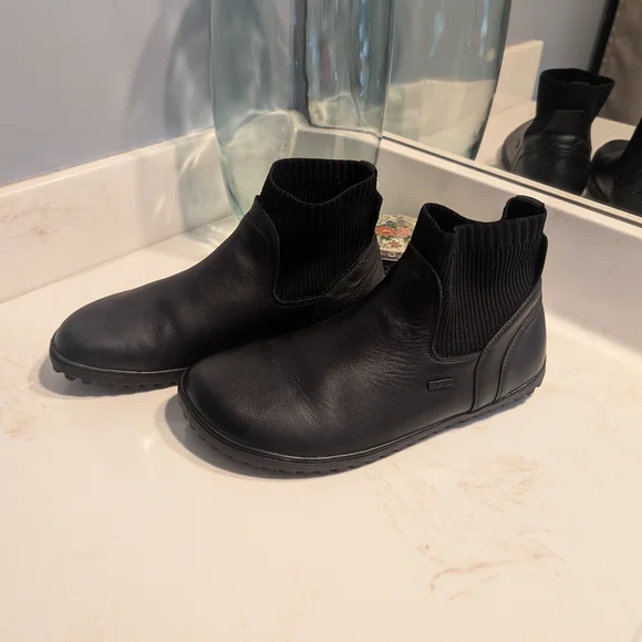 Black Ankle Boots for Women - Picture 2 of 4